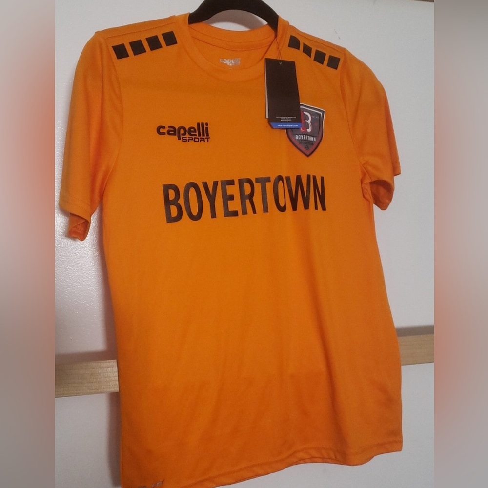 Capelli Sport Soccer Youth Jersey number 9 Boyertown NWT Size Medium 10 to 12